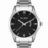 Zegarek Męski Paul Lorens PL3844B3-1C1 na bransolecie stalowej w kolorze Srebrny/Srebrny o szerokości 24/22mm