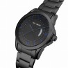 Zegarek Męski Paul Lorens PL3844B3-1A6 na bransolecie stalowej w kolorze Czarny/Czarny o szerokości 24/22mm