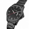 Zegarek Męski Paul Lorens PL3844B3-1A5 na bransolecie stalowej w kolorze Czarny/Czarny o szerokości 24/22mm