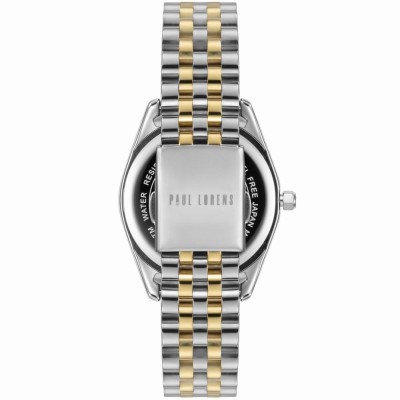 Zegarek Damski Paul Lorens PL14427B-3D2 na bransolecie stalowej w kolorze Srebrny/Złoty/Srebrny/Złoty o szerokości 16/14mm