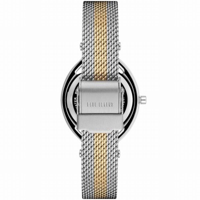 Zegarek Damski Paul Lorens PL13628B-3D2 na bransolecie mesh w kolorze Srebrny/Złoty/Srebrny/Złoty o szerokości 14/12mm