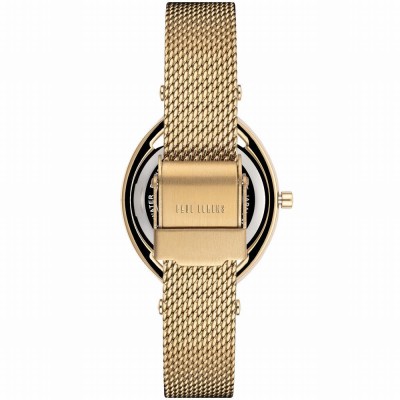 Zegarek Damski Paul Lorens PL13628B-3D1 na bransolecie mesh w kolorze Złoty/Złoty o szerokości 14/12mm