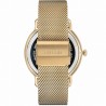 Zegarek Damski Paul Lorens PL13032B-4D1 na bransolecie mesh w kolorze Złoty/Złoty o szerokości 20/20mm