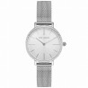 Zegarek Damski Paul Lorens PL12894B-3C1 na bransolecie mesh w kolorze Srebrny/Srebrny o szerokości 14/14mm