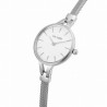 Zegarek Damski Paul Lorens PL12878B-3C1 na bransolecie mesh w kolorze Srebrny/Srebrny o szerokości 8/8mm