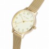 Zegarek Damski Paul Lorens PL11715B2-4D1 na bransolecie mesh w kolorze Złoty/Złoty o szerokości 16/14mm
