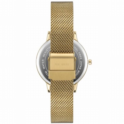 Zegarek Damski Paul Lorens PL11715B2-4D1 na bransolecie mesh w kolorze Złoty/Złoty o szerokości 16/14mm