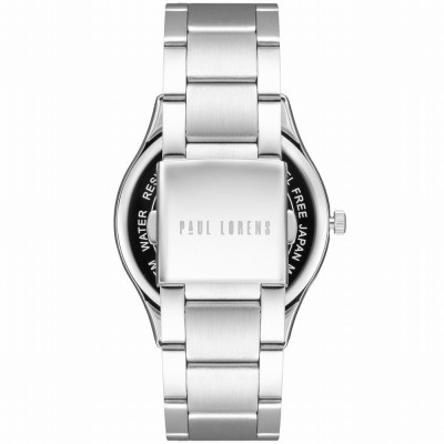 Zegarek Męski Paul Lorens PL3844B2-6C1 na bransolecie stalowej w kolorze Srebrny/Srebrny o szerokości 24/22mm