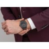 Zegarek Męski Paul Lorens PL7028B2-1A5 na bransolecie stalowej w kolorze Czarny/Czarny o szerokości 24/22mm