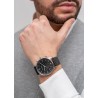 Zegarek Męski Paul Lorens PL10602A2-1A1 na pasku skórzanym w kolorze Srebrny/Czarny o szerokości 22/20mm