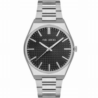 Zegarek Męski Paul Lorens PL20013B-1C1 na bransolecie stalowej w kolorze Srebrny/Srebrny/Czarny o szerokości 24/20mm