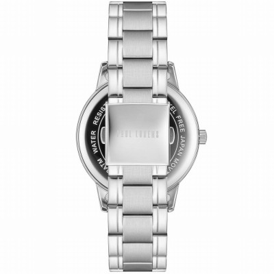 Zegarek Męski Paul Lorens PL20018B-6C1 na bransolecie stalowej w kolorze Srebrny/Srebrny o szerokości 20/18mm
