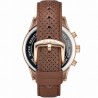 Zegarek Męski Paul Lorens PL11652A6-1B1 na pasku skórzanym w kolorze Miedziany/Brązowy o szerokości 22/20mm