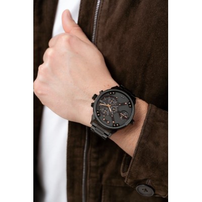 Men's on a steel bracelet PL20021B-1A4