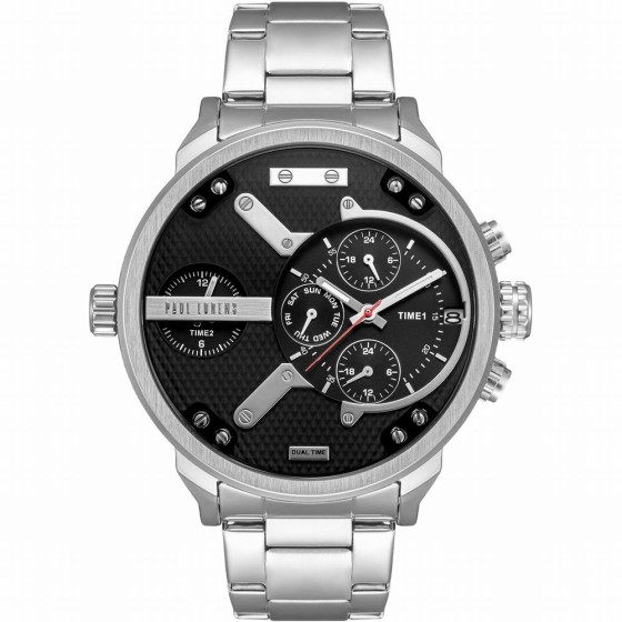 Men's on a steel bracelet PL20021B-1C1