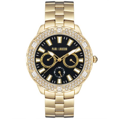 Zegarek Damski Paul Lorens PL8527B3-1D1 na bransolecie stalowej w kolorze Złoty/Złoty o szerokości 18/18mm