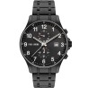 Zegarek Męski Paul Lorens PL20002B-1A5 na bransolecie stalowej w kolorze Czarny/Czarny o szerokości 22/20mm