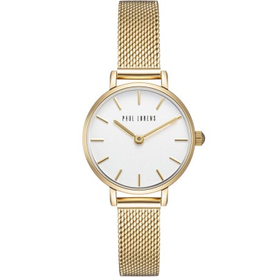 Zegarek Damski Paul Lorens PL20004B-3D1 na bransolecie mesh w kolorze Złoty/Złoty o szerokości 10/10mm