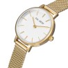 Zegarek Damski Paul Lorens PL20004B-3D1 na bransolecie mesh w kolorze Złoty/Złoty o szerokości 10/10mm