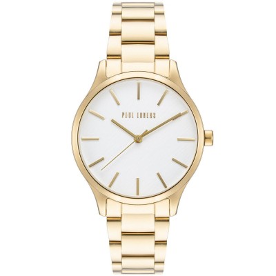 Zegarek Damski Paul Lorens PL20007B-3D1 na bransolecie stalowej w kolorze Złoty/Złoty o szerokości 16/14mm
