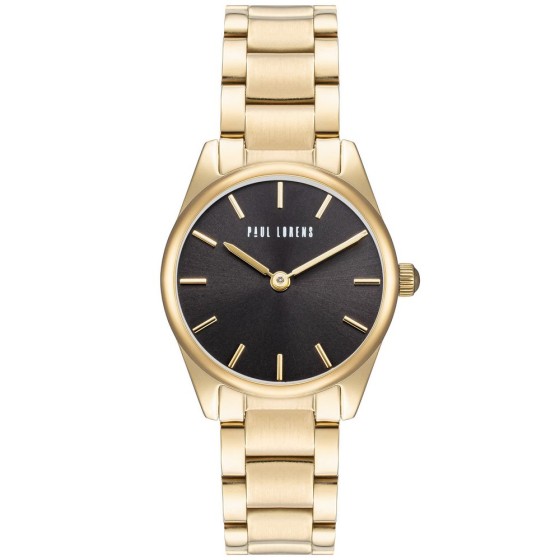 Zegarek Damski Paul Lorens PL20008B-1D1 na bransolecie stalowej w kolorze Złoty/Złoty o szerokości 14/14mm