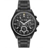 Zegarek Męski Paul Lorens PL20009B-1A5 na bransolecie stalowej w kolorze Czarny/Czarny o szerokości 22/20mm