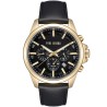 Zegarek Męski Paul Lorens PL20010A-1A2 na pasku skórzanym w kolorze Złoty/Czarny o szerokości 22/20mm