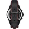 Zegarek Męski Paul Lorens PL20010A-1A3 na pasku skórzanym w kolorze Czarny/Czarny o szerokości 22/20mm