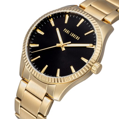 Zegarek Męski Paul Lorens PL20012B-1D1 na bransolecie stalowej w kolorze Złoty/Złoty o szerokości 22/20mm