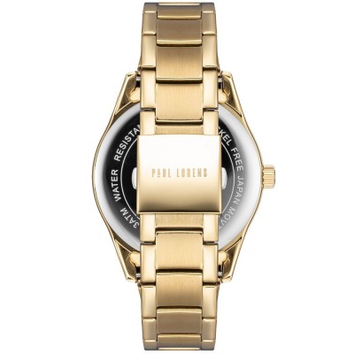 Zegarek Męski Paul Lorens PL20012B-1D1 na bransolecie stalowej w kolorze Złoty/Złoty o szerokości 22/20mm