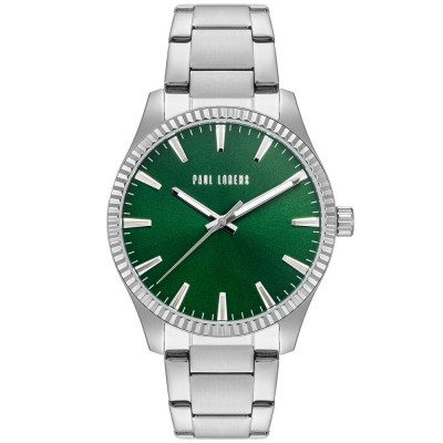 Zegarek Męski Paul Lorens PL20012B-8C1 na bransolecie stalowej w kolorze Srebrny/Srebrny o szerokości 22/20mm