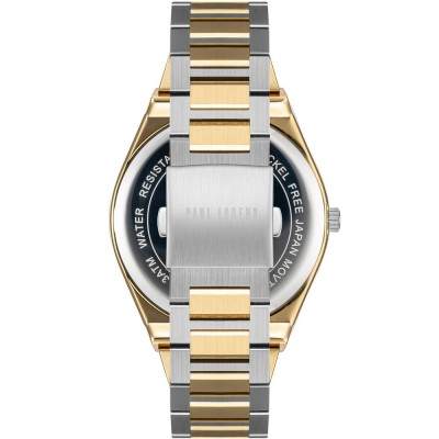 Zegarek Męski Paul Lorens PL20013B-8D2 na bransolecie stalowej w kolorze Srebrny/Srebrny/Złoty o szerokości 24/20mm
