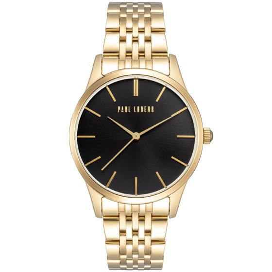 Zegarek Damski Paul Lorens PL20014B-1D1 na bransolecie stalowej w kolorze Złoty/Złoty o szerokości 20/18mm