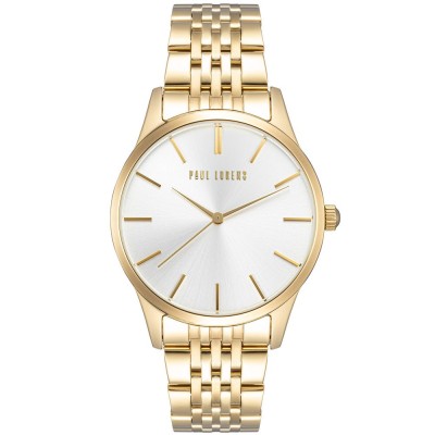 Zegarek Damski Paul Lorens PL20014B-3D1 na bransolecie stalowej w kolorze Złoty/Złoty o szerokości 20/18mm