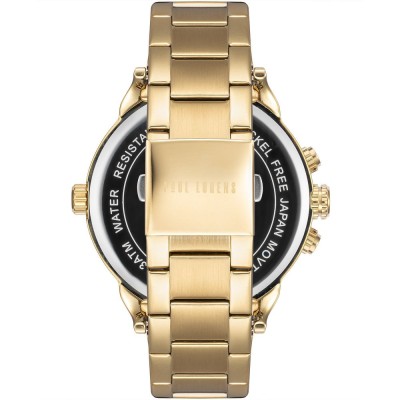 Zegarek Męski Paul Lorens PL20021B-1D1 na bransolecie stalowej w kolorze Złoty/Złoty o szerokości 24/22mm