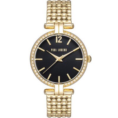 Zegarek Damski Paul Lorens PL11378B2-1D1 na bransolecie stalowej w kolorze Złoty/Złoty o szerokości 16