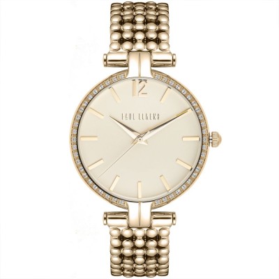 Zegarek Damski Paul Lorens PL11378B2-4D1 na bransolecie stalowej w kolorze Złoty/Złoty o szerokości 16