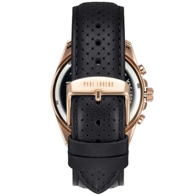 Zegarek Męski Paul Lorens PL8754A5-1A4 na pasku skórzanym w kolorze Miedziany/Czarny/Czarny o szerokości 24/20mm