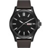 Zegarek Męski Paul Lorens PL8071A3-1B2 na pasku skórzanym w kolorze Czarny/Brązowy o szerokości 22/20mm