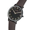 Zegarek Męski Paul Lorens PL11989A5-1B3 na pasku skórzanym w kolorze Czarny/Brązowy o szerokości 20/18mm