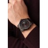 Zegarek Męski Paul Lorens PL3844B3-1A5 na bransolecie stalowej w kolorze Czarny/Czarny o szerokości 24/22mm
