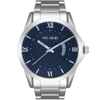 Zegarek Męski Paul Lorens PL3844B3-1D1 na bransolecie stalowej w kolorze Złoty/Złoty o szerokości 24/22mm