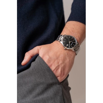 Zegarek Męski Paul Lorens PL14573B-1C1 na bransolecie stalowej w kolorze Srebrny/Srebrny o szerokości 22/20mm