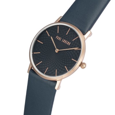 Zegarek Damski Paul Lorens PL8709A1-3C2 na pasku skórzanym w kolorze Złoty/Biały o szerokości 22/20mm