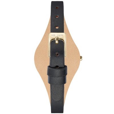 Zegarek Damski Paul Lorens PL3652A-1A1 na pasku skórzanym w kolorze Srebrny/Czarny o szerokości 8/8mm