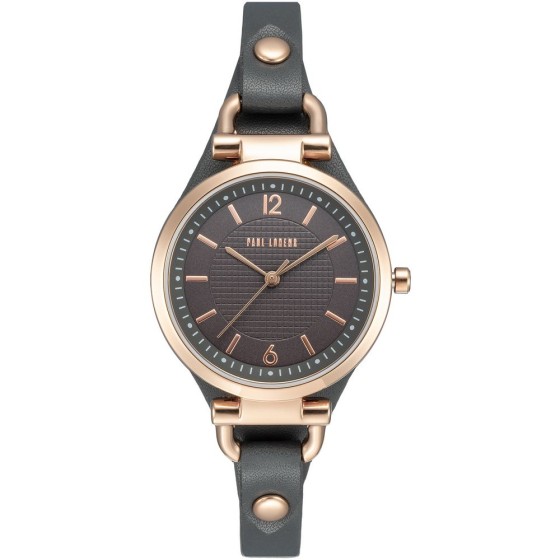 Zegarek Damski Paul Lorens PL3652A-1B3 na pasku skórzanym w kolorze Różowe Złoto/Szary o szerokości 8/8mm