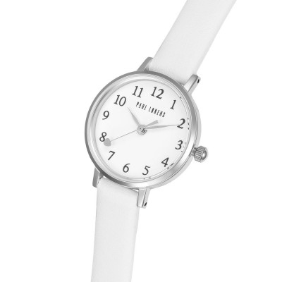 Zegarek Damski Paul Lorens PL3652A-6F3 na pasku skórzanym w kolorze Różowe Złoto/Granatowy o szerokości 8/8mm