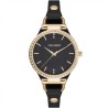 Zegarek Damski Paul Lorens PL13922A-1A2 na pasku skórzanym w kolorze Złoty/Czarny o szerokości 8/8mm