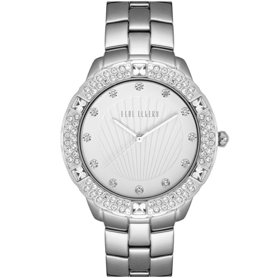 Zegarek Damski Paul Lorens PL8527B2-3C1 na bransolecie stalowej w kolorze Srebrny/Srebrny o szerokości 18/18mm