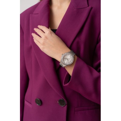 Zegarek Damski Paul Lorens PL8527B2-3C1 na bransolecie stalowej w kolorze Srebrny/Srebrny o szerokości 18/18mm